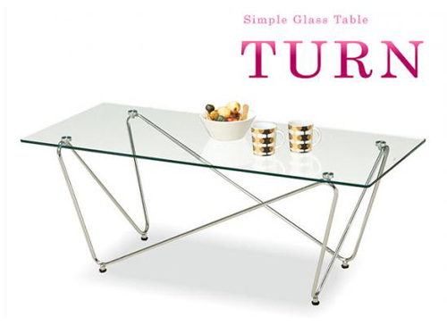 モダンでおしゃれなリビングにぴったりなローテーブル ≪テーブル スパイル≫ の画像