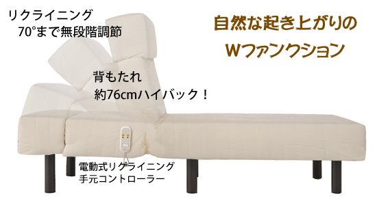 Wファンクション機能搭載