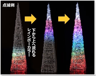 クリスマスイルミネーションツリー