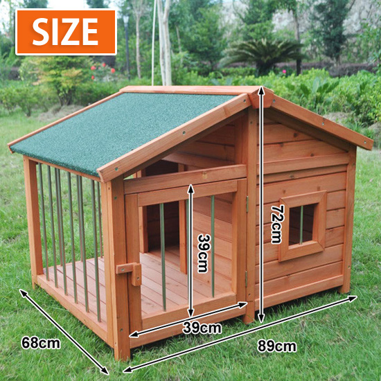 木製サークル犬小屋 DHDX007 の 通販 【送料無料】