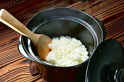 炊き上がったご飯