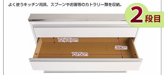 ゴミ袋やスポンジなどのストックや調味料などを収納