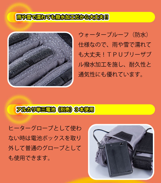 ポカポカグローブ