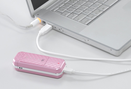 USB充電可能なハンディーミスト