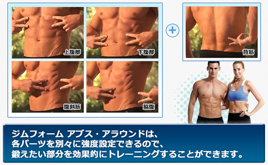 ジムフォームアブスアラウンド